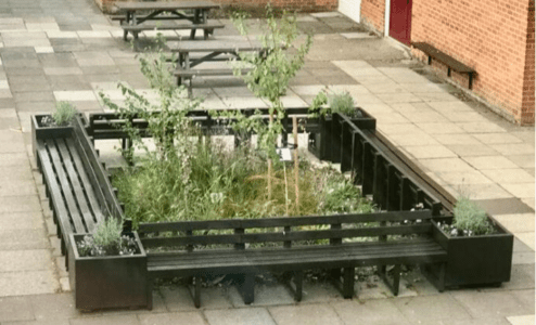 Quadrangle Seating