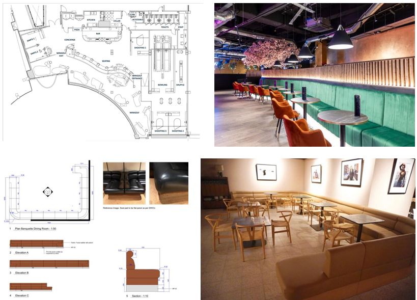Banquette Seating 3
