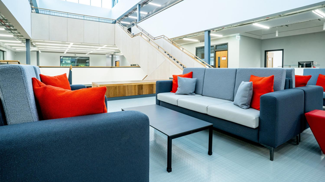 Office Environment with Seating